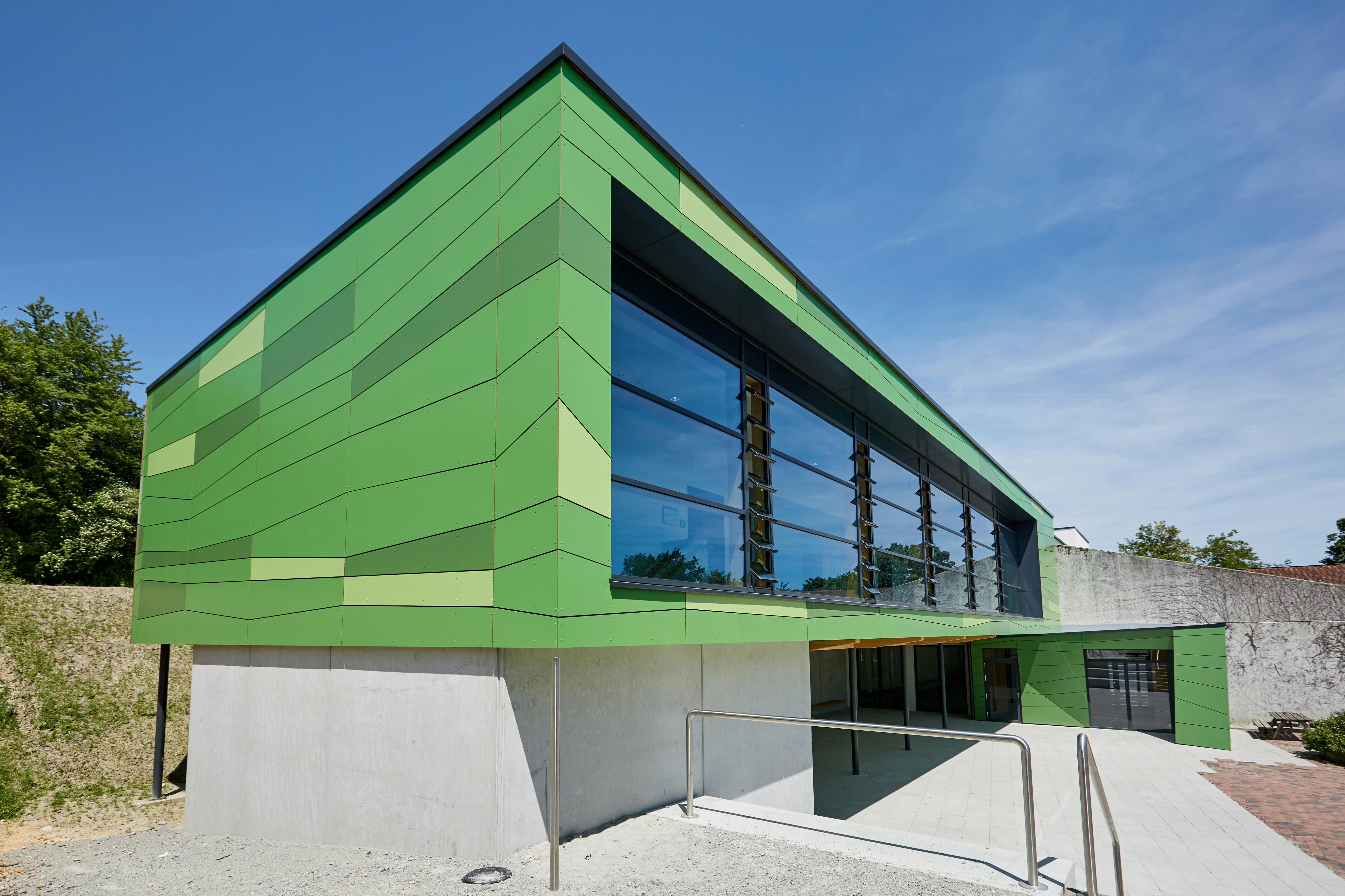 reference, wall, facade, rockpanel, vhf, germany