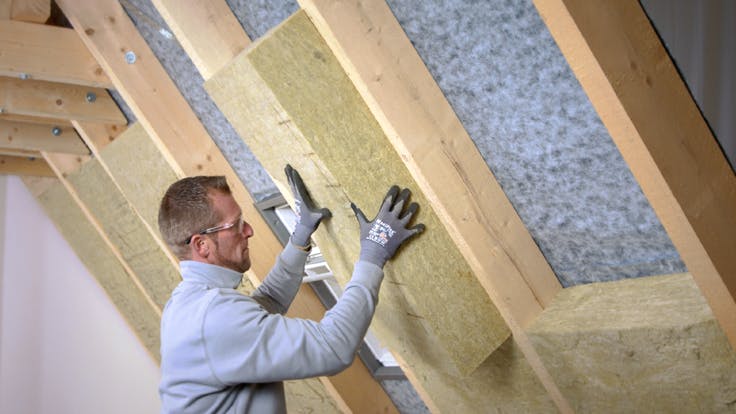 Verarbeitungsschritte, Step 12, installation, installation guide, guide, roof, pitched roof, dachausbau, gesamt, zwischensparrendämmung, luftdichtsystem, untersparrendämmung, klemmrock, germany