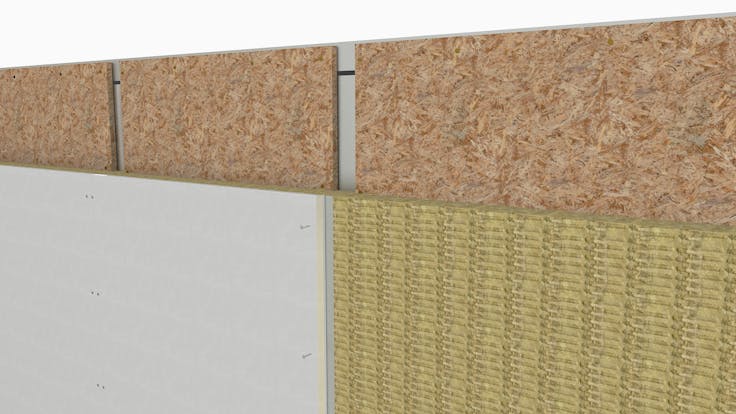 illustration rockzero builiding step 6, rockzero bausystem, schematische darstellung gebäudeaufbau step 6