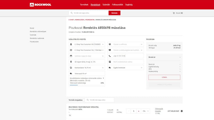 e-shop illustration for web - screenshot
