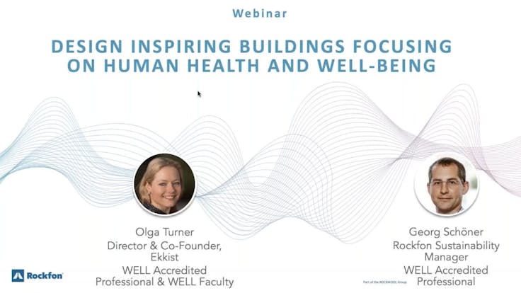 well building standard, webinar, rockfon, webinar intro, olga turner