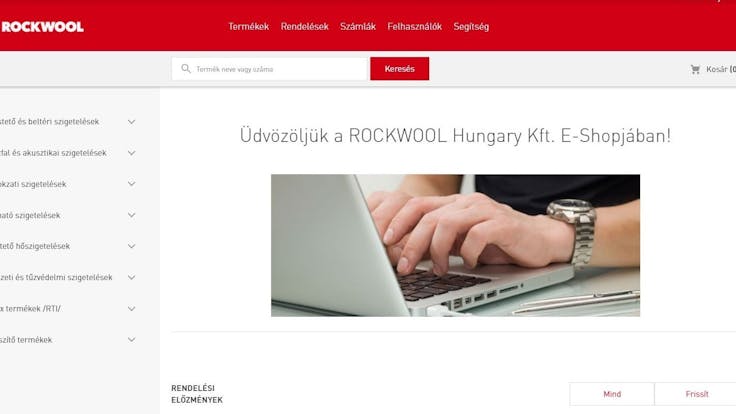 e-shop illustration for web - screenshot