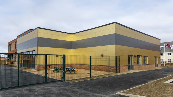 rockpanel case study uk grace cook school rockpanel metals