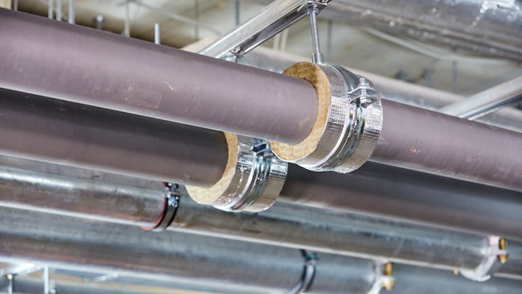 Product installation, TECLIT, Pipe sections, Hangers, Technical insulation