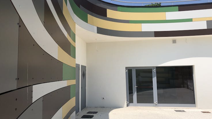 Bicigrill, case study with Rockpanel