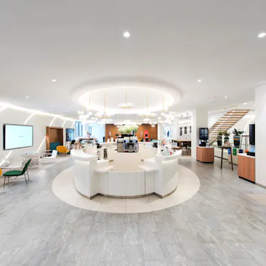 FR, Headquarters L'Oréal Paris, 92300 Levallois-Perret (Paris), Office, Rockfon Mono Acoustic, TE edge, White, Open Plan Office