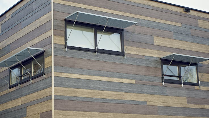 ‘The Tree House' community school project in Zaltbommel, The Netherlands with Rockpanel Woods exterior cladding