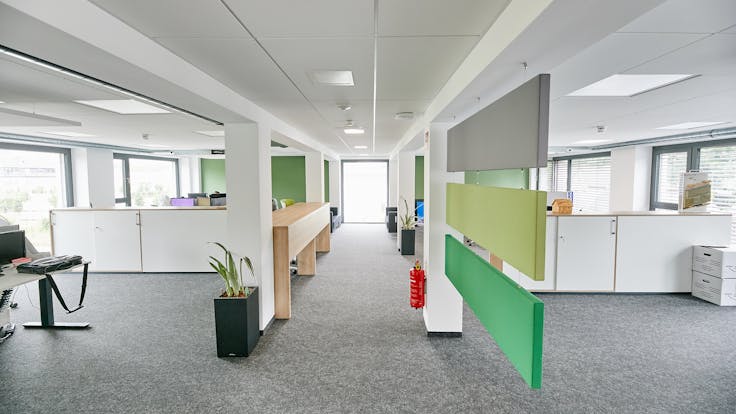 renovation, office, office building, gladbeck, gebäude 2, Renovation ROCKWOOL office building Gladbeck, office inside, after renovation, Germany