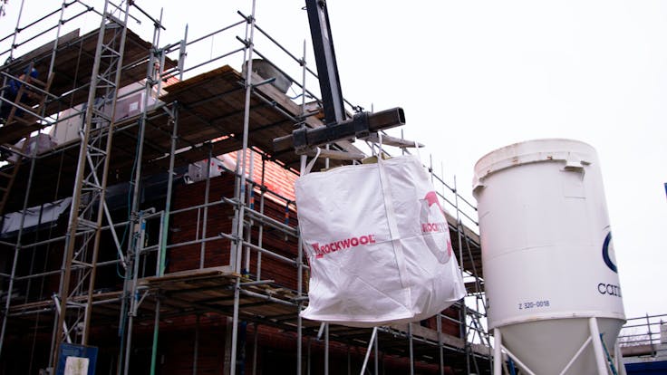 rockcycle, rockcycle pilot, pilot kleinschalige inzameling steenwolresten, rockcycle pilot inzameling steenwolresten, big bag, netherlands, rw-bnl, nl