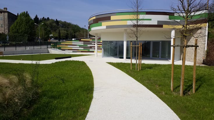 Bicigrill, case study with Rockpanel