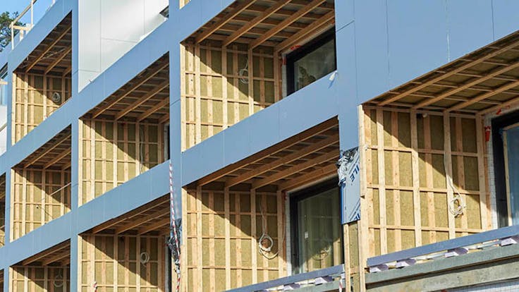 Reference case, Norway, Oslo, Sæter Terrasse, REDAir FLEX, facade, apartments