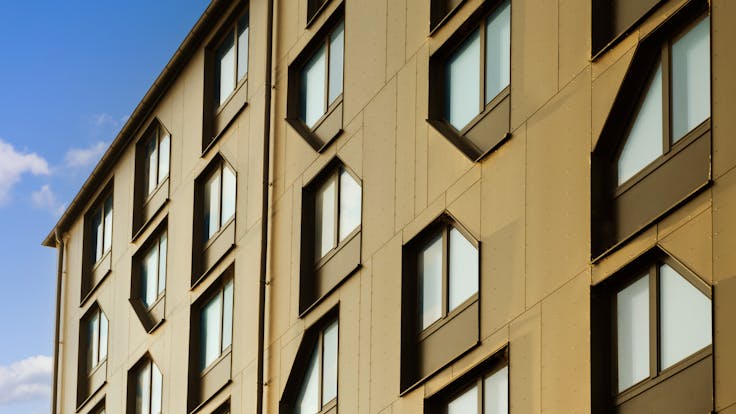 Rockpanel Case Study Basecamp Malmo Sweden Rockpanel Chameleon