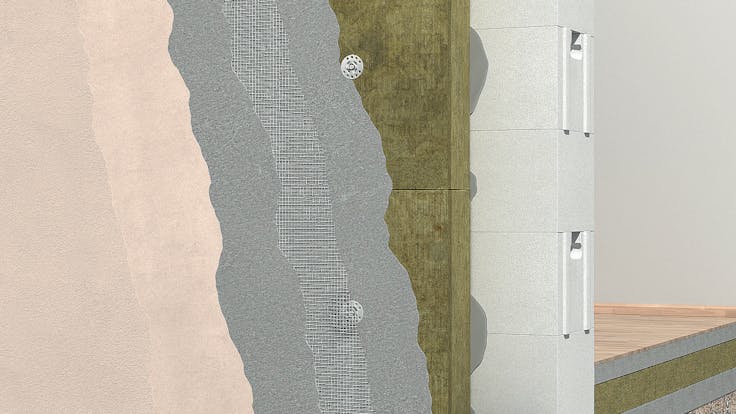 Ecorock, FRONTROCK, ETICS, step 6