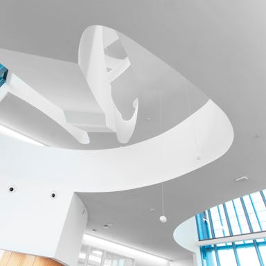 ROCKFON - Dalle plafond acoustique Ekla bords feuillurés E24S8 600x600x20mm  blanc