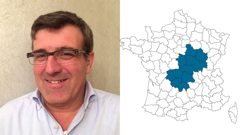 contact person, sales, profile and map, Michel Charbonnier, rockfon, france, FR