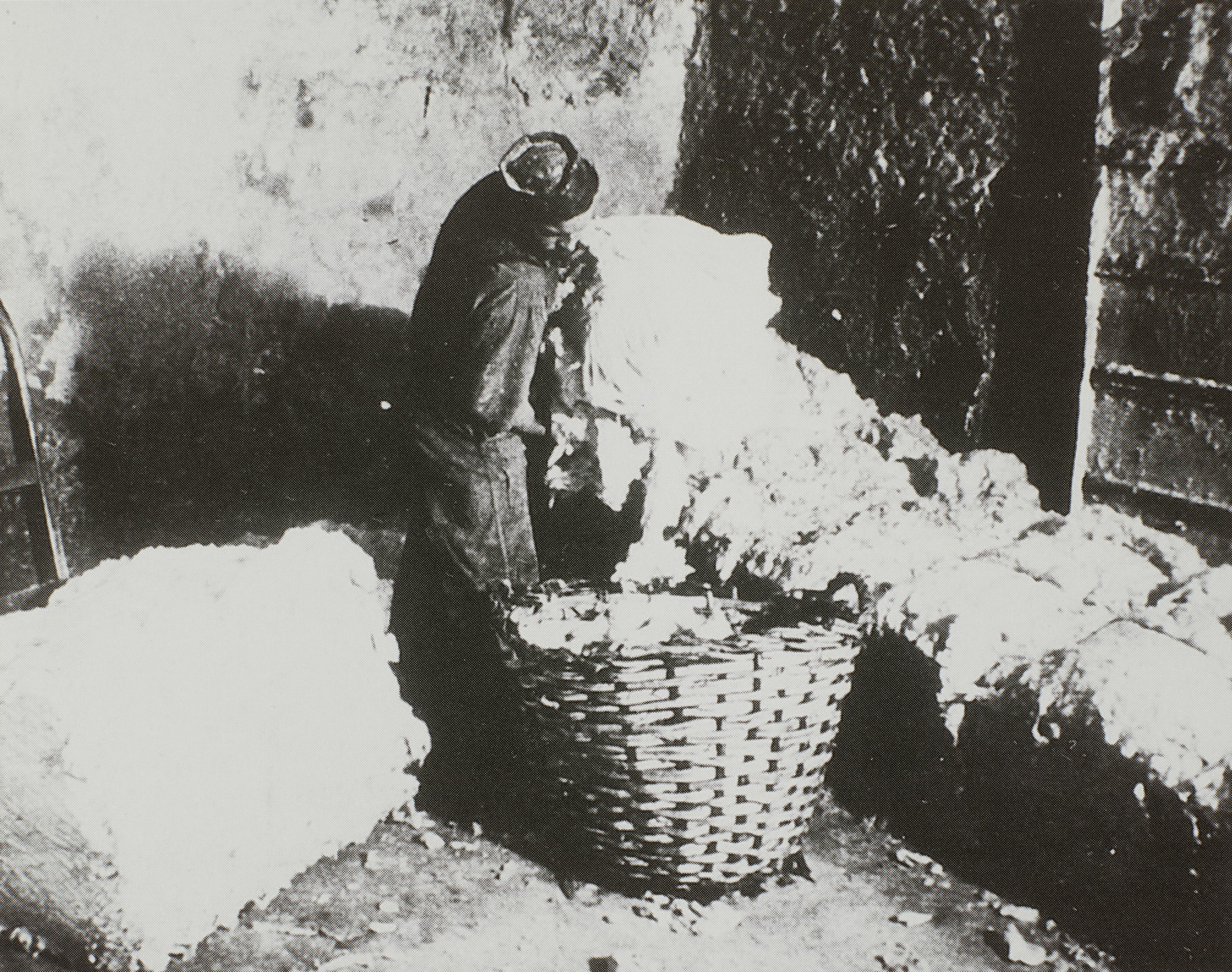 The wool chamber in the late 1930s.