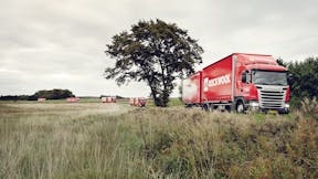 ROCKWOOL truck, Frode Laursen, transport, logistics,