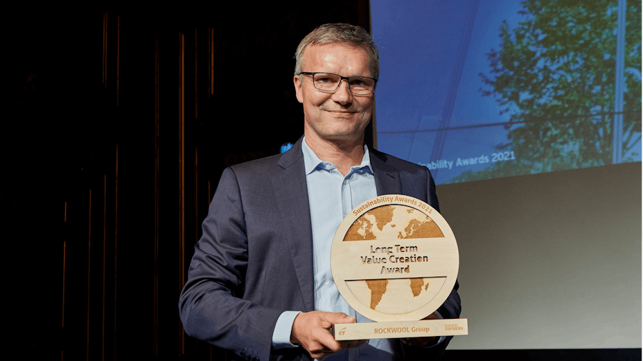 ROCKWOOL recibe el premio de sostenibilidad que otorga EY por la creación de valor a largo plazo