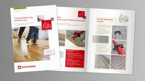 thumb, thumbnail, brochure, floor, footfall sound insulation, broschüre trittschalldämmung mit floorrock, germany