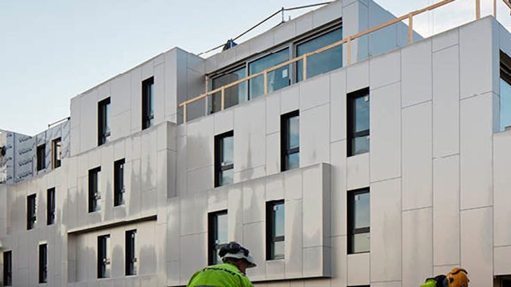 Reference case, Norway, Oslo, Sæter Terrasse, REDAir FLEX, facade, apartments