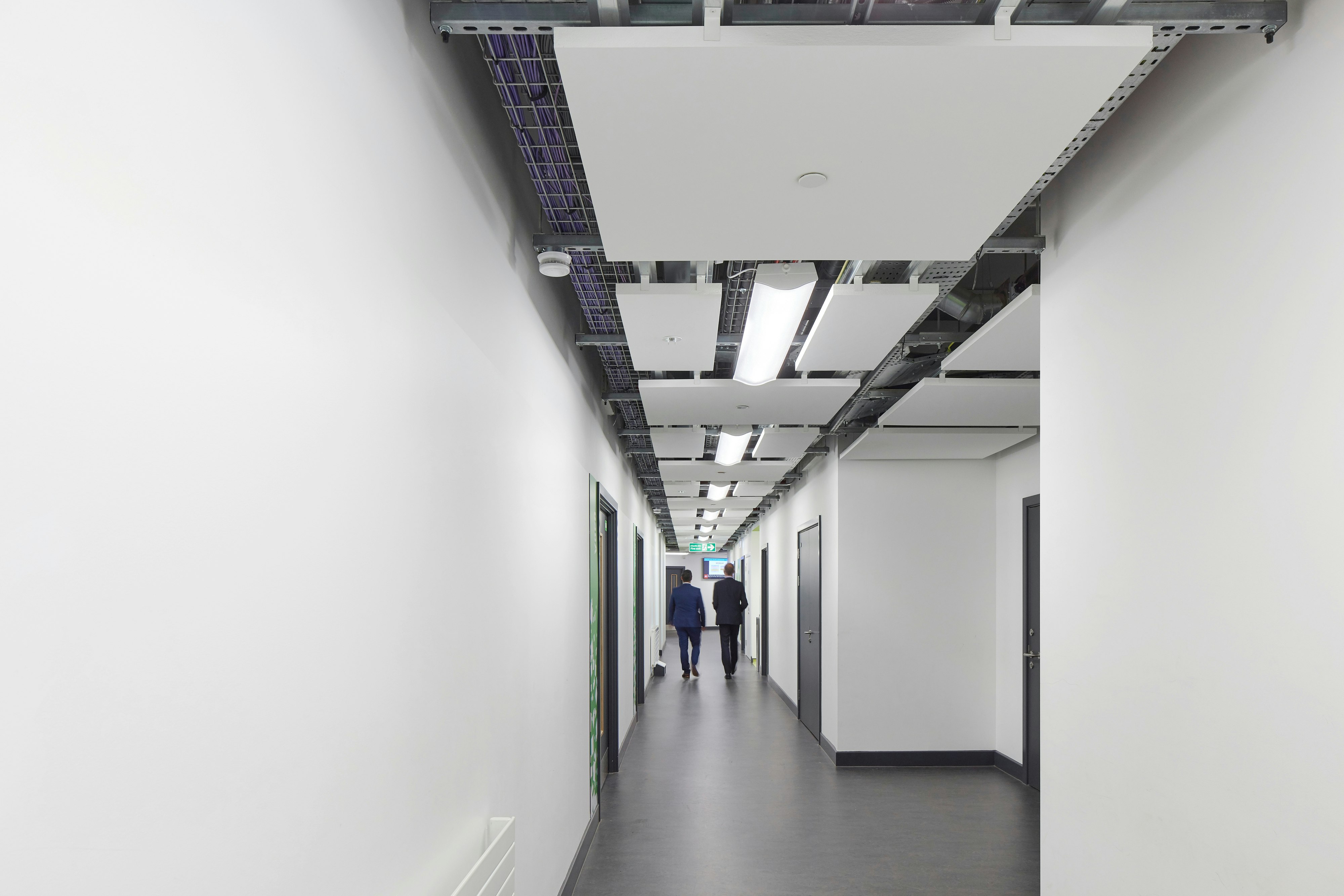 UK, Caldicot School, Building Design Partnership, School, Rockfon Eclipse Islands, 1160x1660, 1160x380, white