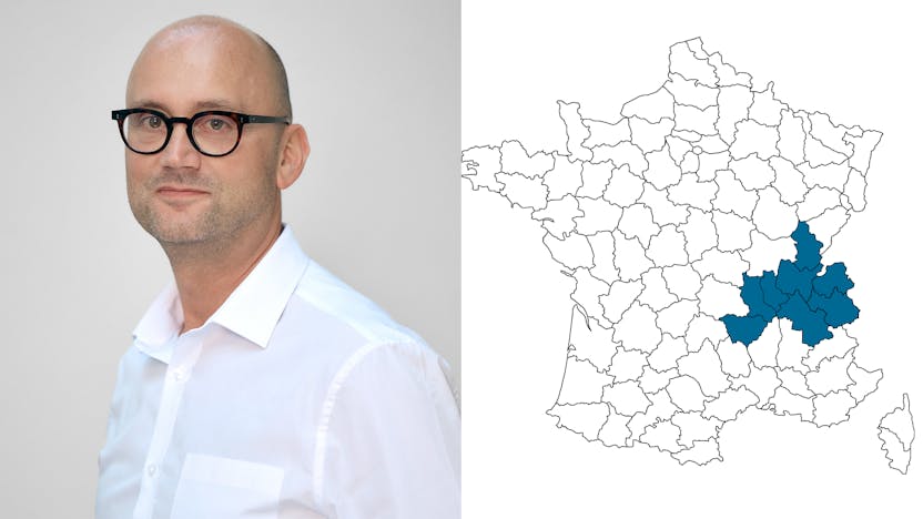 contact person, sales, profile and map, Christophe Alignol, rockfon, france, FR