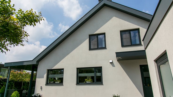 Revovation of a private house in Weert, The Netherlands with Rockpanel Colours exterior cladding