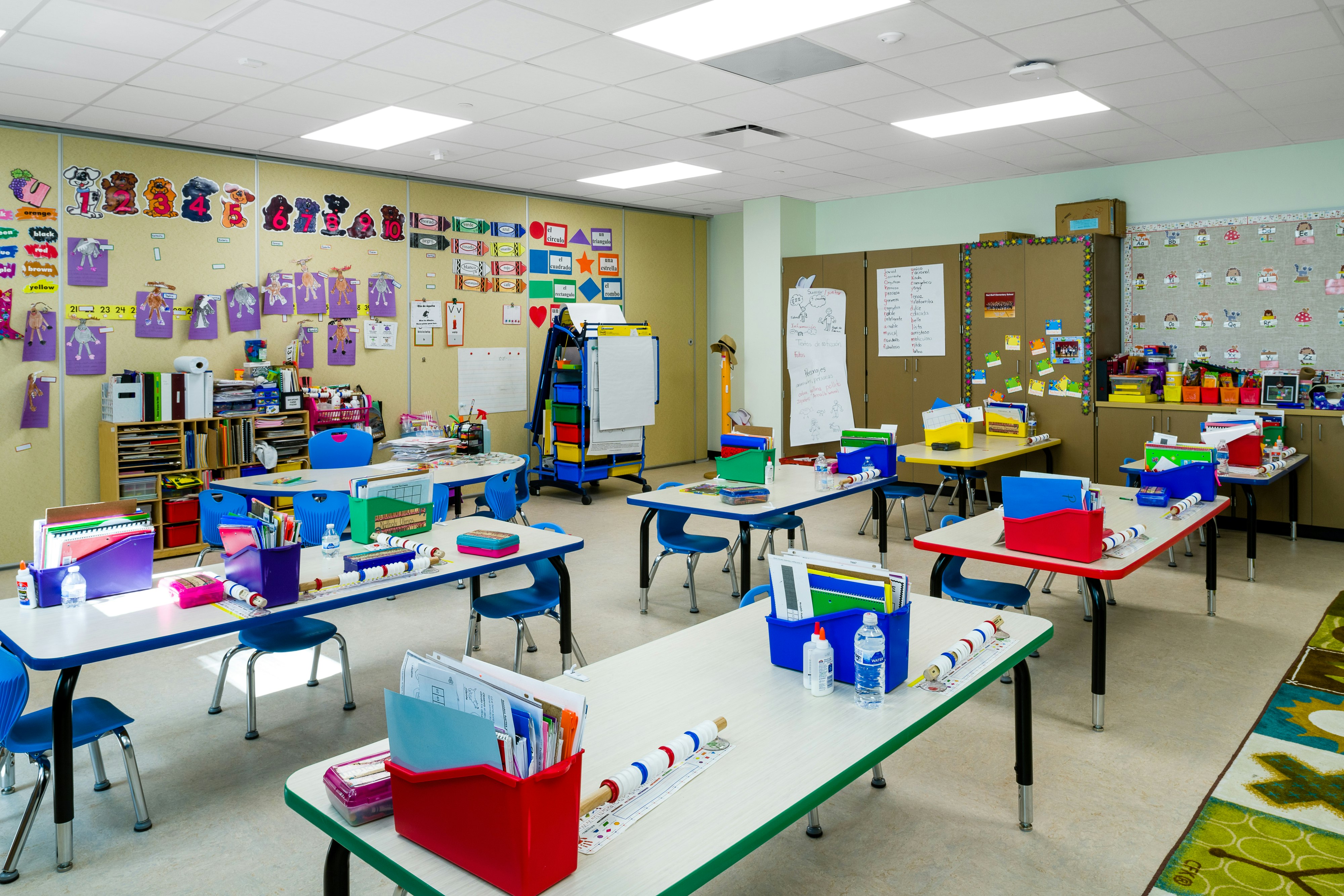 NA, PISD, Red Bluff Elementary School, cre8 Architects, Pacific, Chicago Metallic 1200 Grid