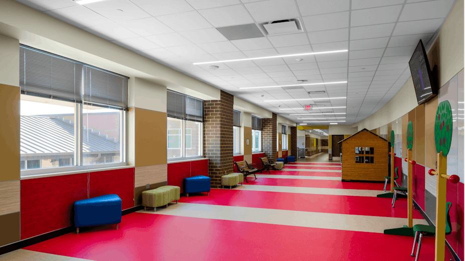 NA, PISD, Red Bluff Elementary School, cre8 Architects, Tropic, Chicago Metallic 1200 Grid