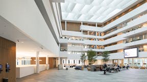 DK, Nordea, Henning Larsen Architects, School, University, Rockfon Mono Acoustic, white