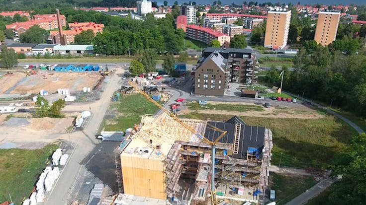 Reference case, Sweden, Jönköping, Kungsängen, REDAir FLEX, apartments