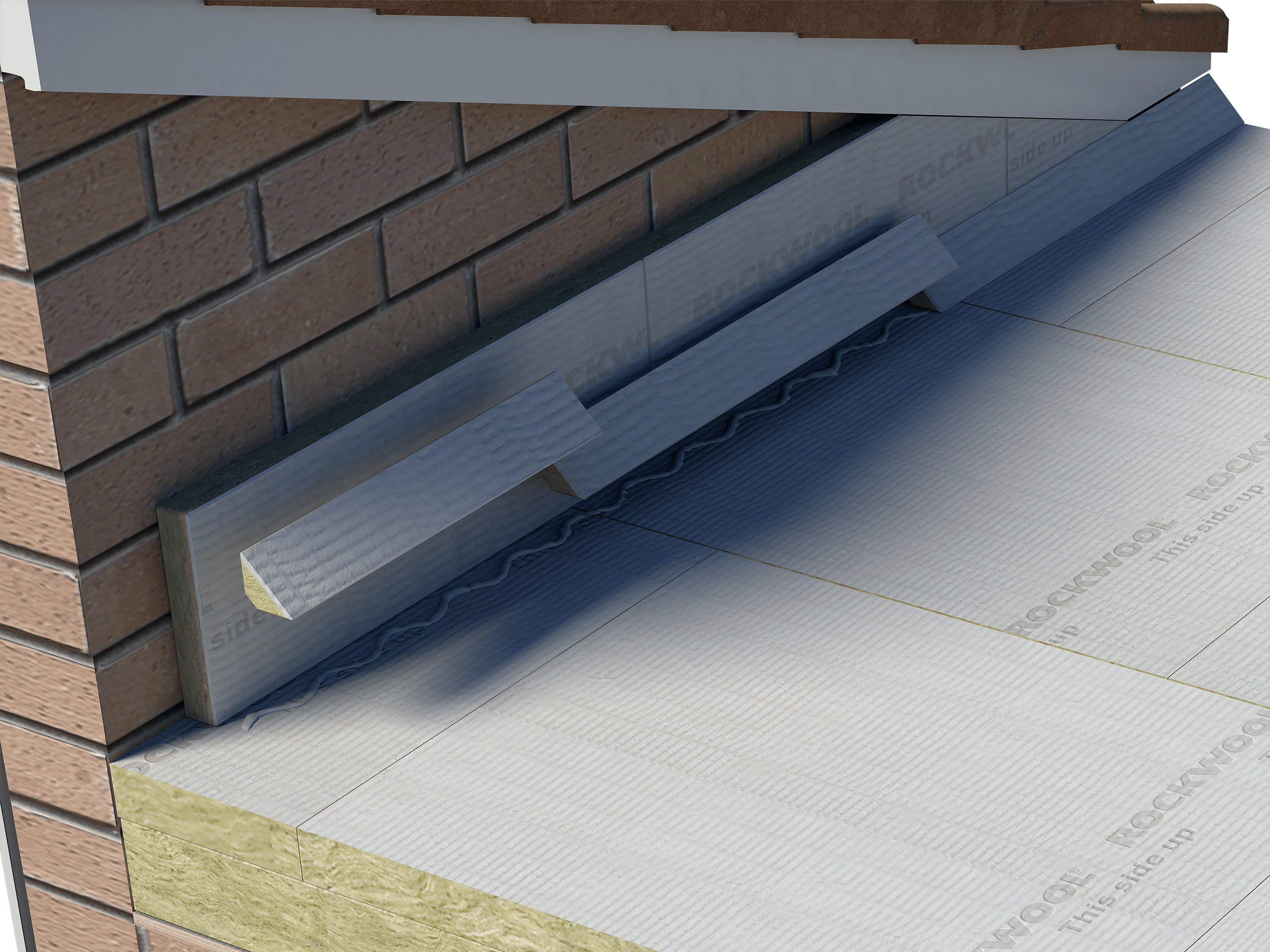Flat Roof System - ANGLE FILLETS