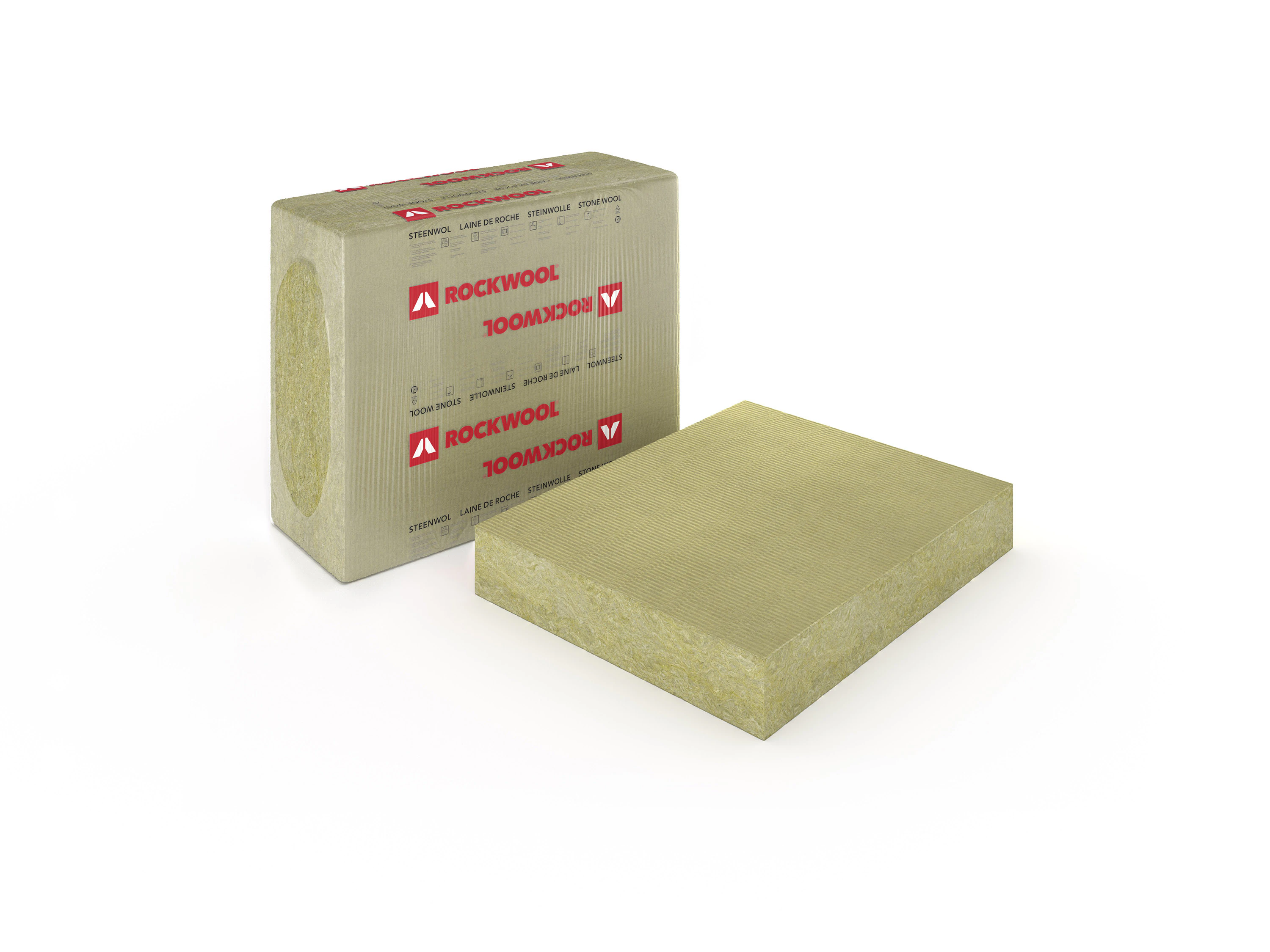 Rockfit Supra, productfoto, packshot, pakfoto, gevel, facade, facade insulation, Rockfit spouwmuurisolatie, BNL, NL, VL, FR