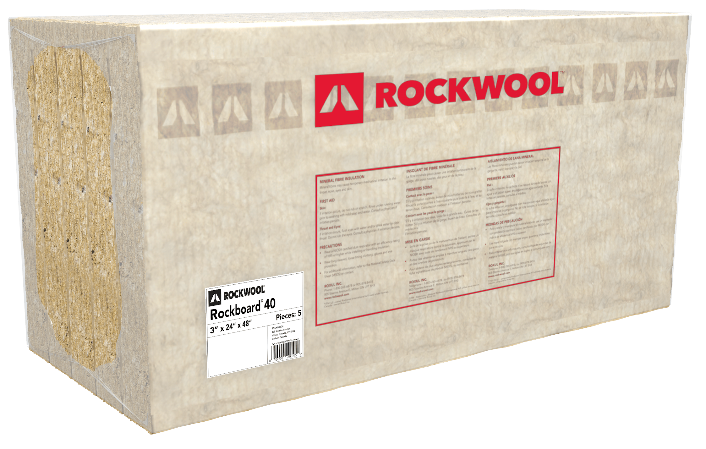 Rockboard 40 Packaging Render