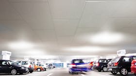 Car park ceiling