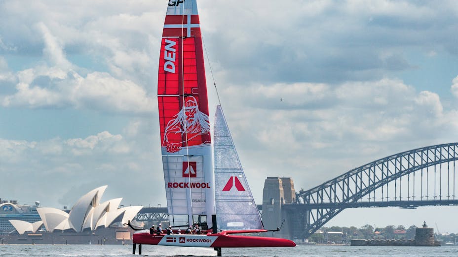 Denmark SailGP Team in Sydney, AU
