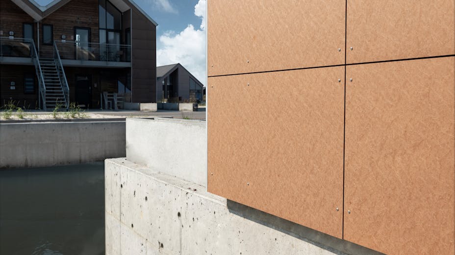 Rockpanel Case Study Langsand Langs Vand
Rockpanel Natural, Rockpanel Colours RAL 9005 and RAL 0405005
