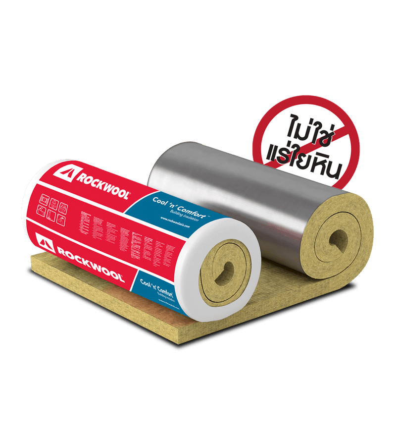 ROCKWOOL Cool ‘n’ Comfort is designed for
single or double skin metal roof
