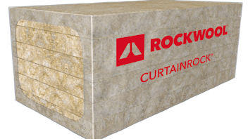 ROCKWOOL Curtainrock ® curtain wall and window wall insulation board