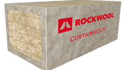 CURTAINROCK® lightweight, semi-rigid stone wool insulation board