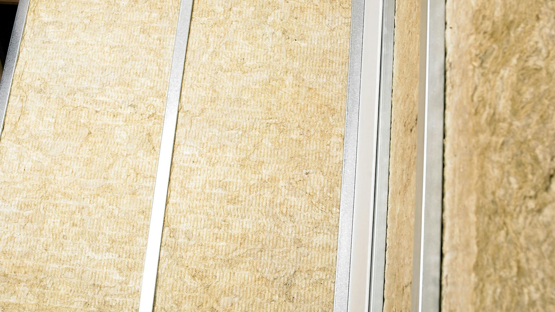 rocksono, lichtmetalen profielen, wall insulation, light metal profile