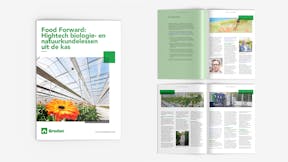 Food Forward, High-tech biology, greenhouse, whitepaper, illustration, NL
