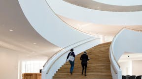 Big pharmaceutical office in Copenhagen, Denmark, Rockfon Mono Acoustic, Industrial, Henning Larsen Architects, MTHøjgaard, Svend Christensen