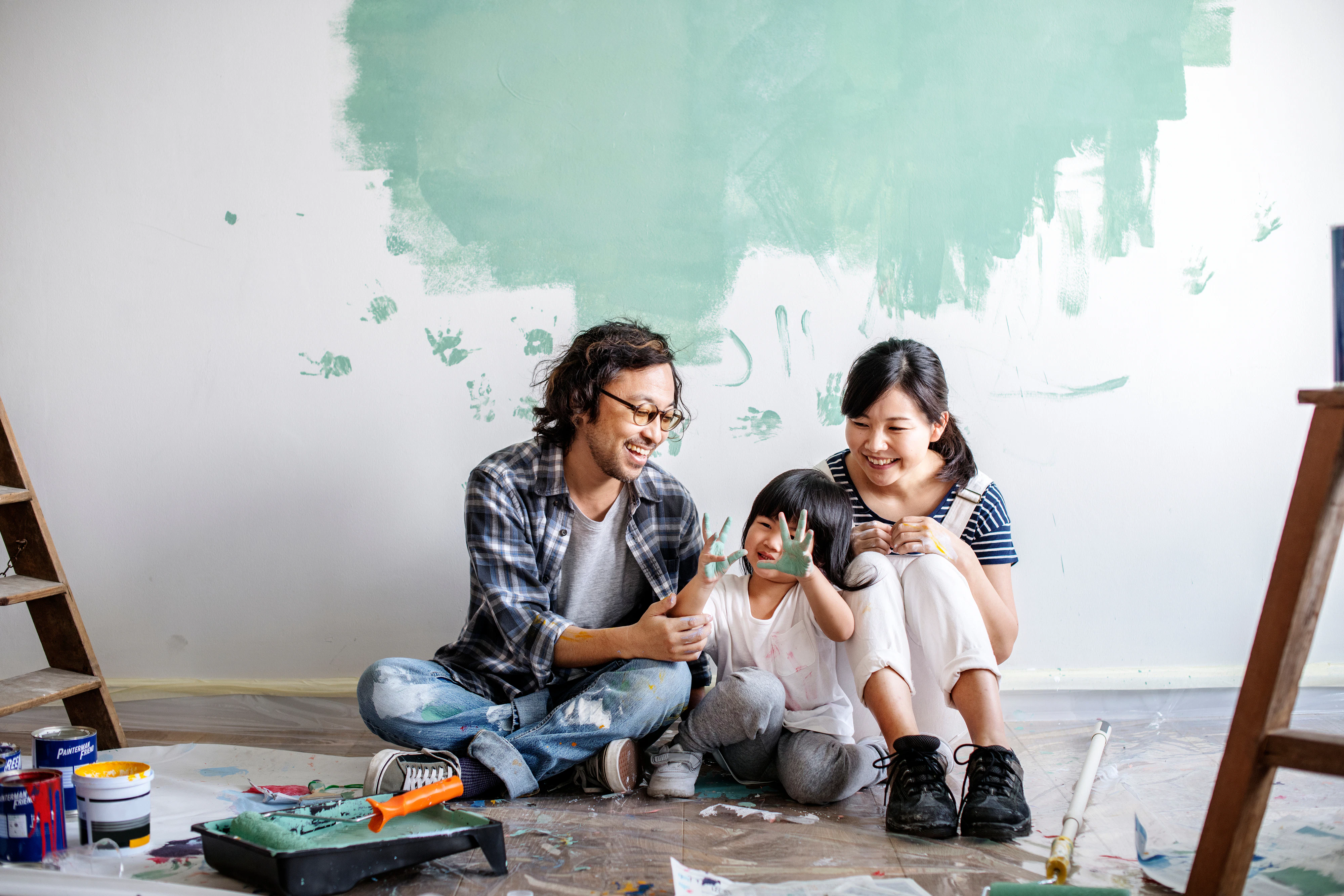People, Humans, Painting, Indoor, Family, Home