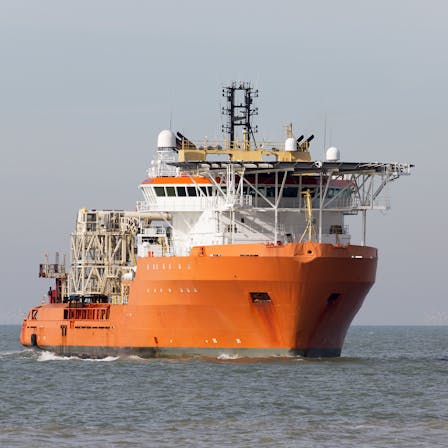 Offshore support vessel, marine industry