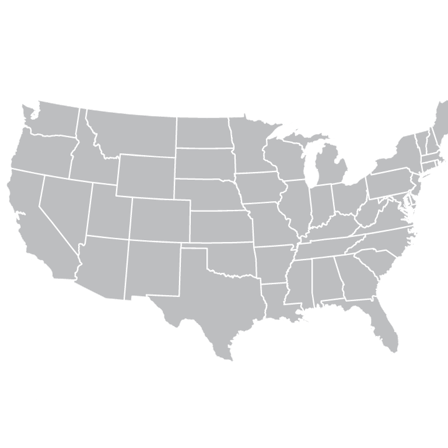 US Vector map