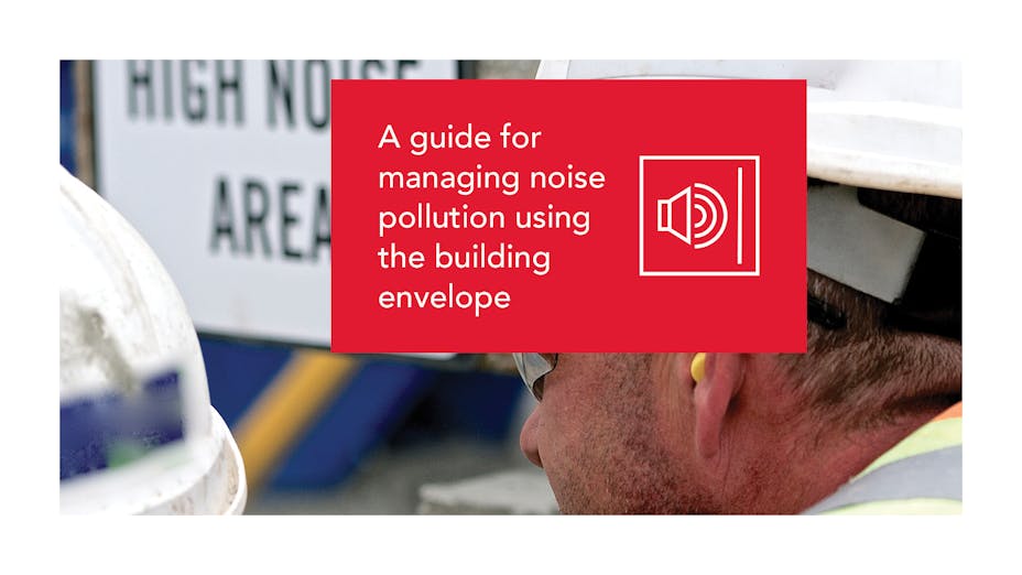 Reduce noise through walls by controlling noise pollution using insulation within the building envelope