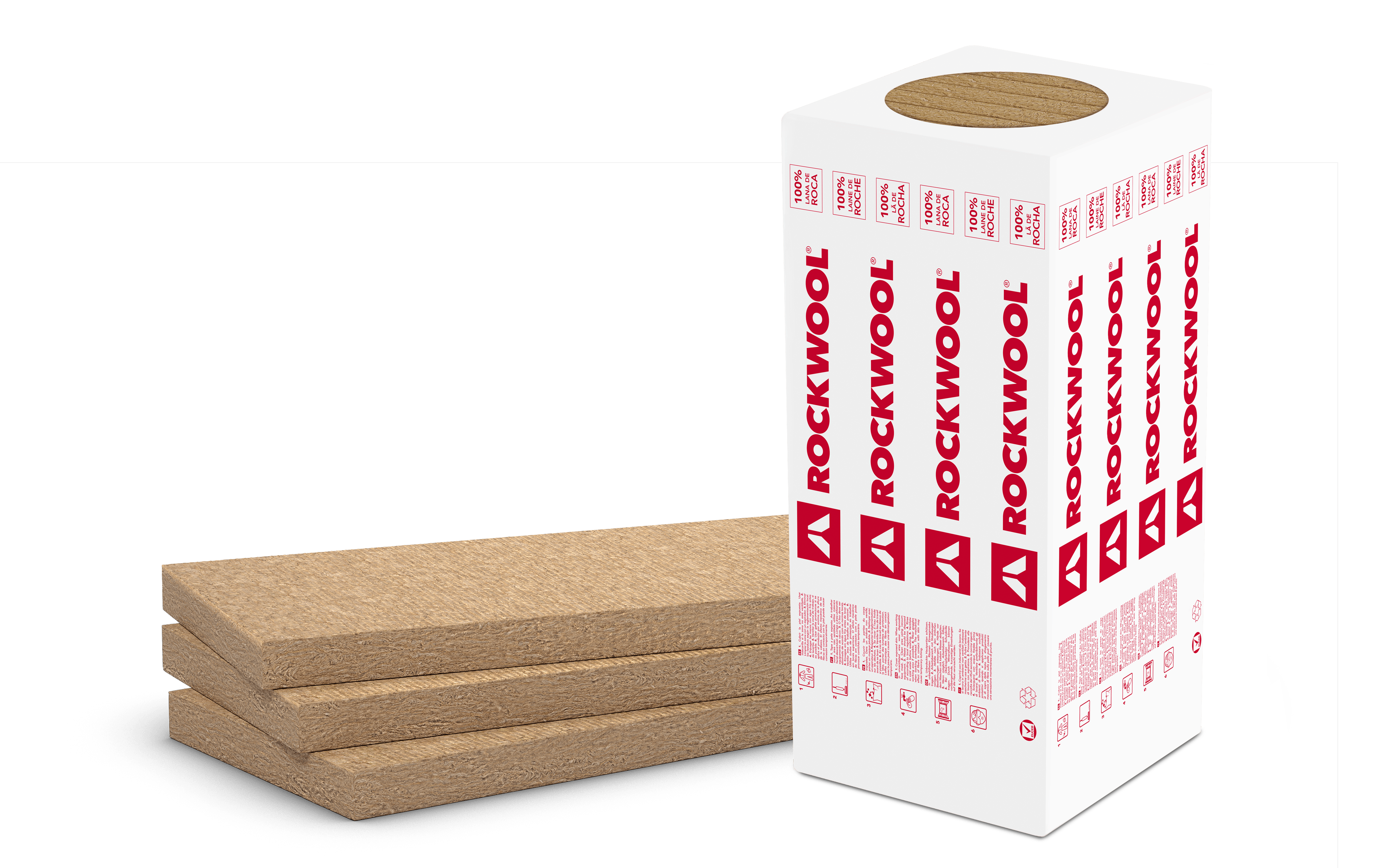 Ventirock Energy with packaging.
Ventilated facade. REDAir. Sistema REDAir.