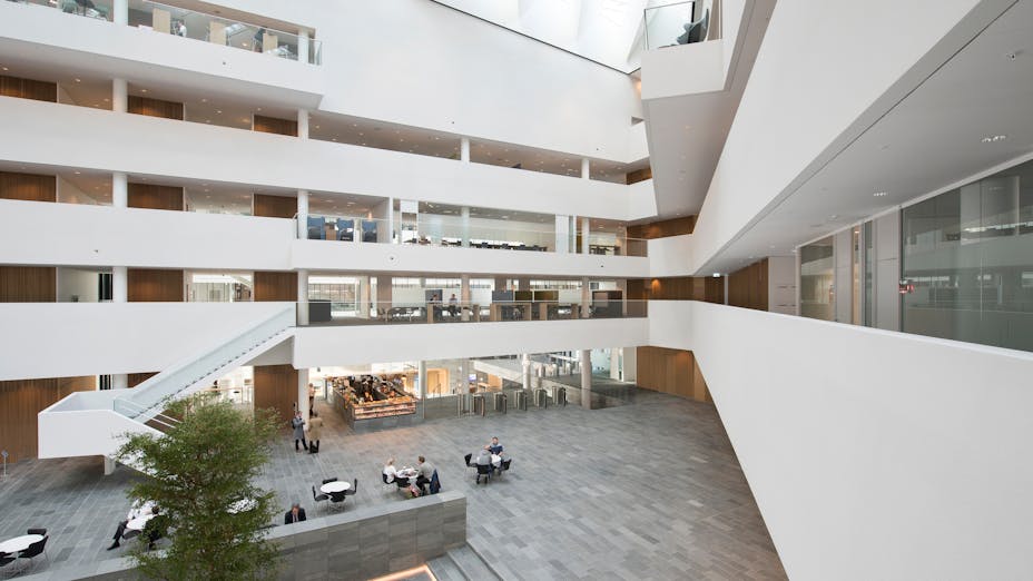 DK, Nordea, Henning Larsen Architects, School, University, Rockfon Mono Acoustic, white