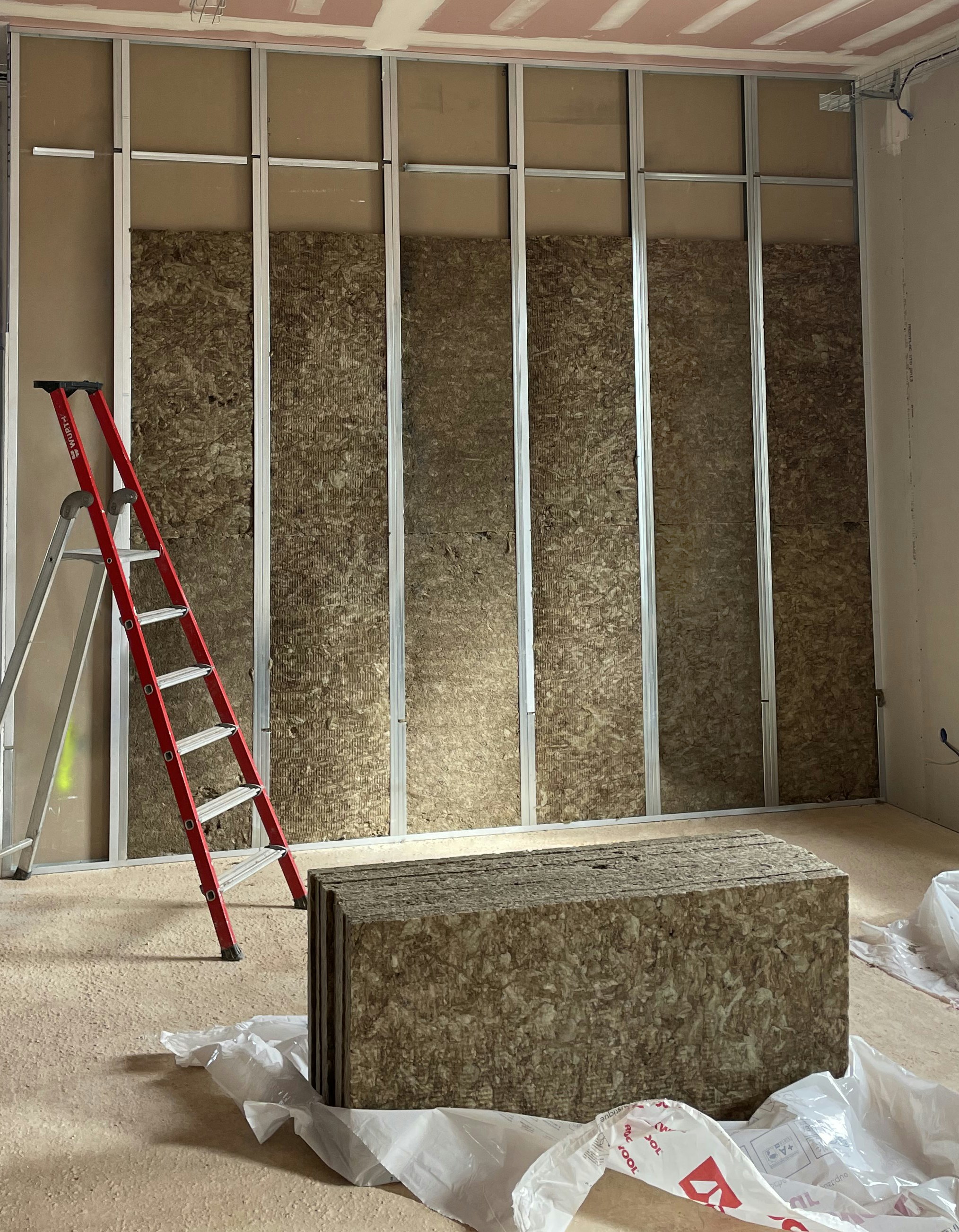 Chantier Rockmur 40 mm Dijon jobsite